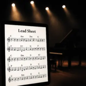lead sheet image